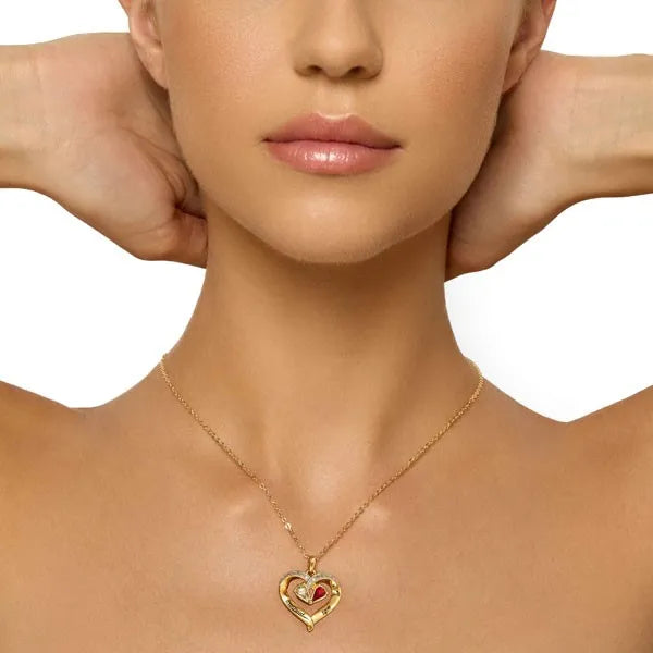Personaliséiert Forever Together Pendant