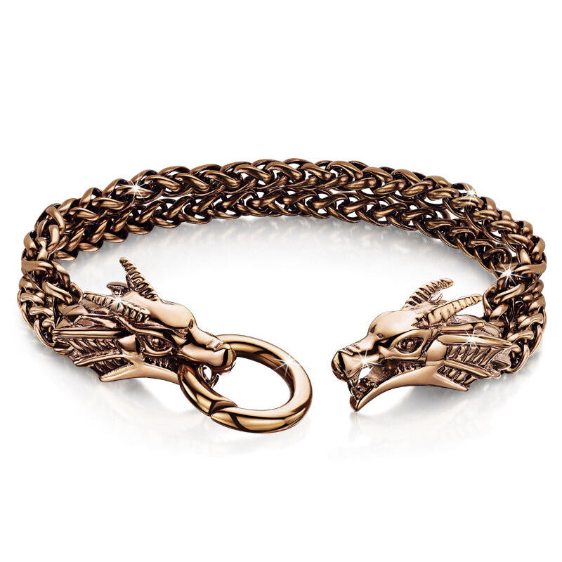 Männer Stol & Koffer Dragon Bracelet