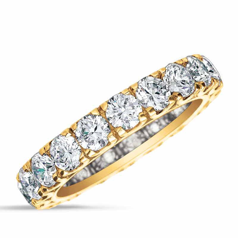 Diamonisse Éiwegkeet Ring - Gold